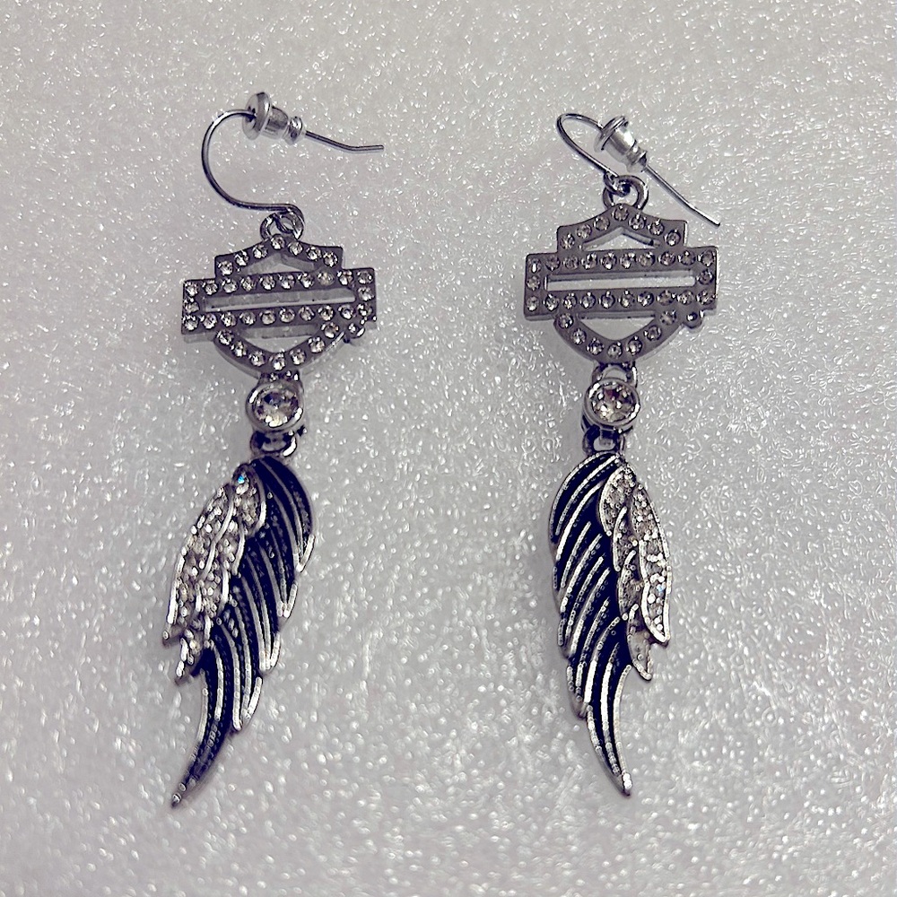 Genuine Harley Davidson earrings